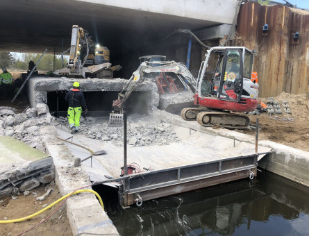 Fjernelse af tunnelkanal