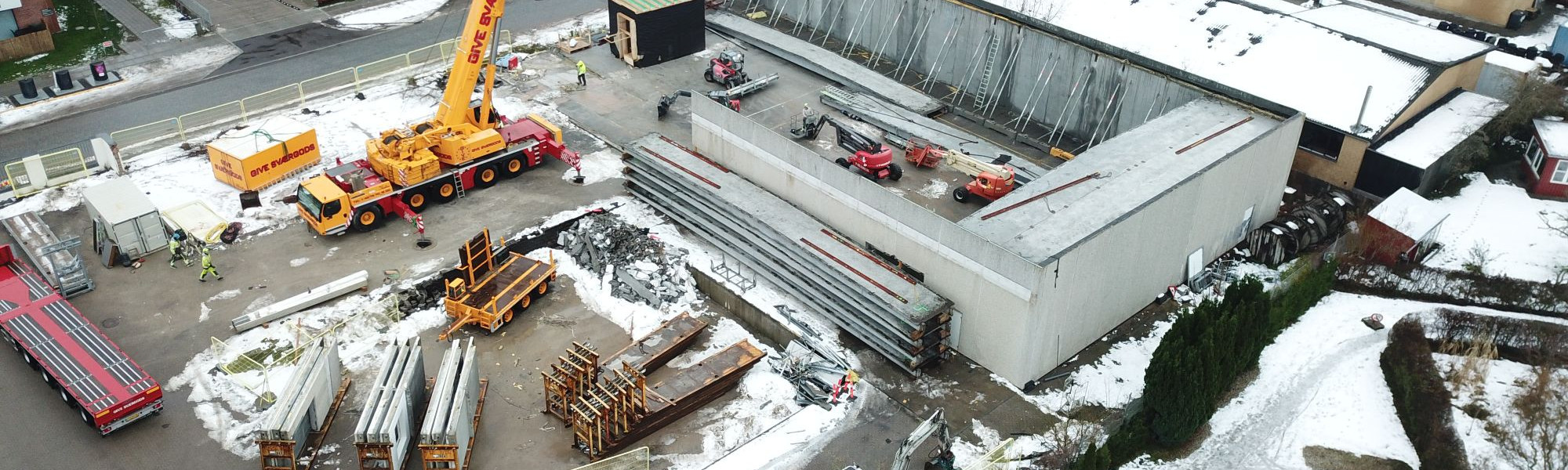 Etape 1: Genbrug af betonelementer