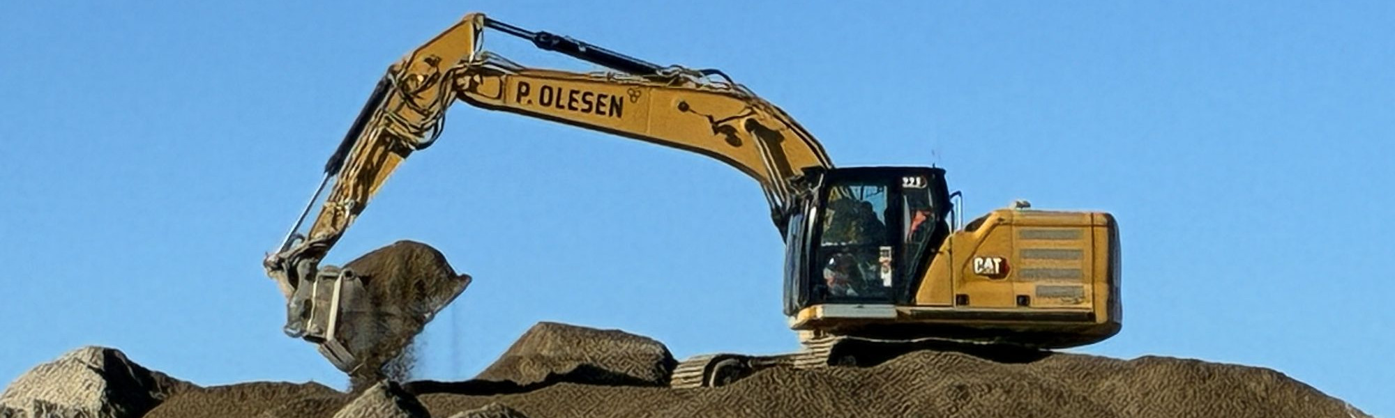 Maskinfører til modtagerplads i Hovedgård
