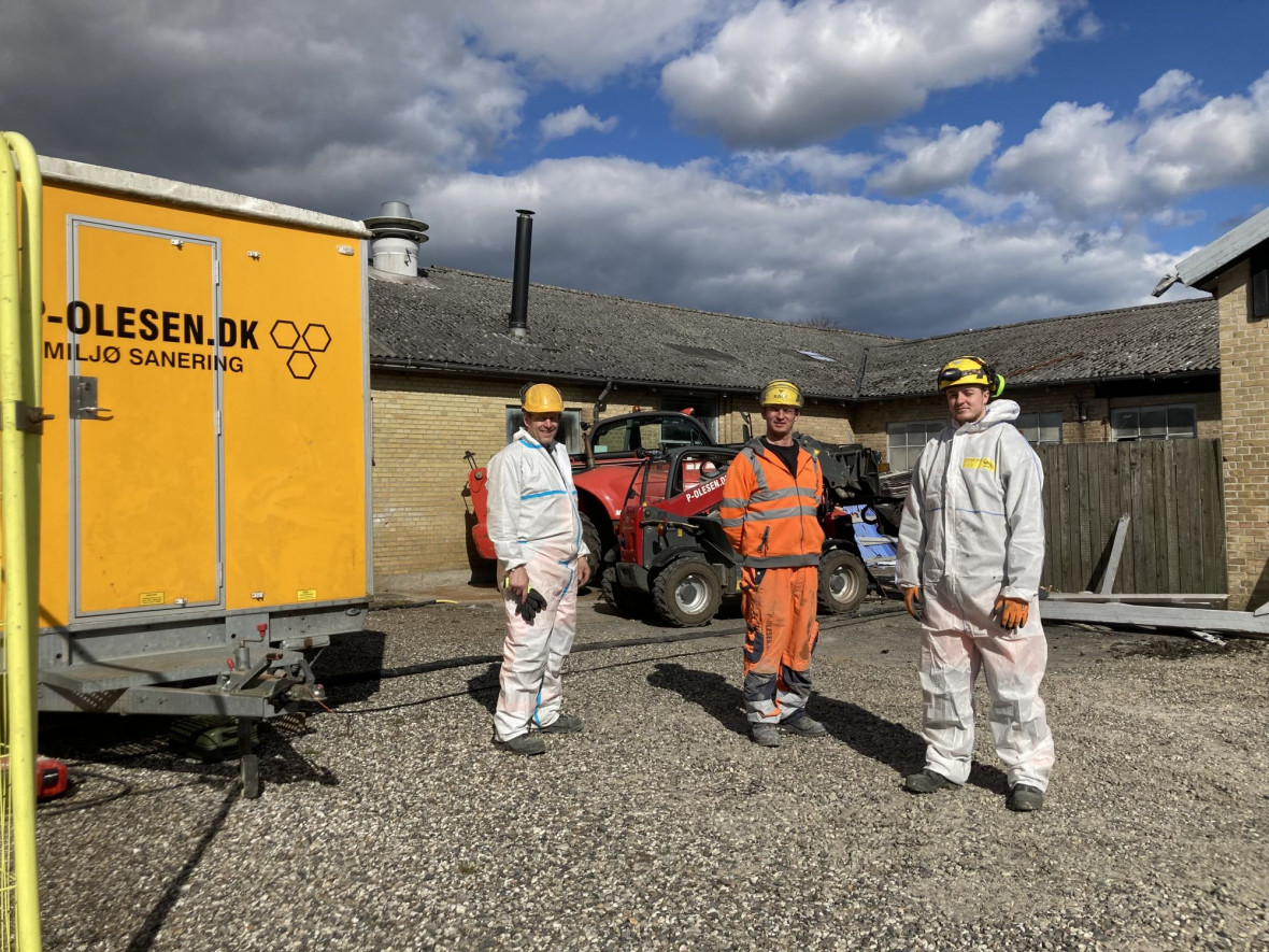 Totalnedrivning i Odder