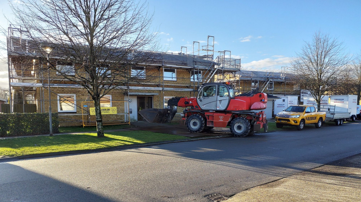 Renovering i Bramming