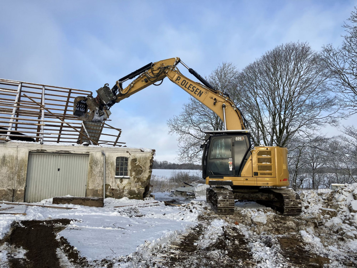 Totalnedrivning i Aalestrup