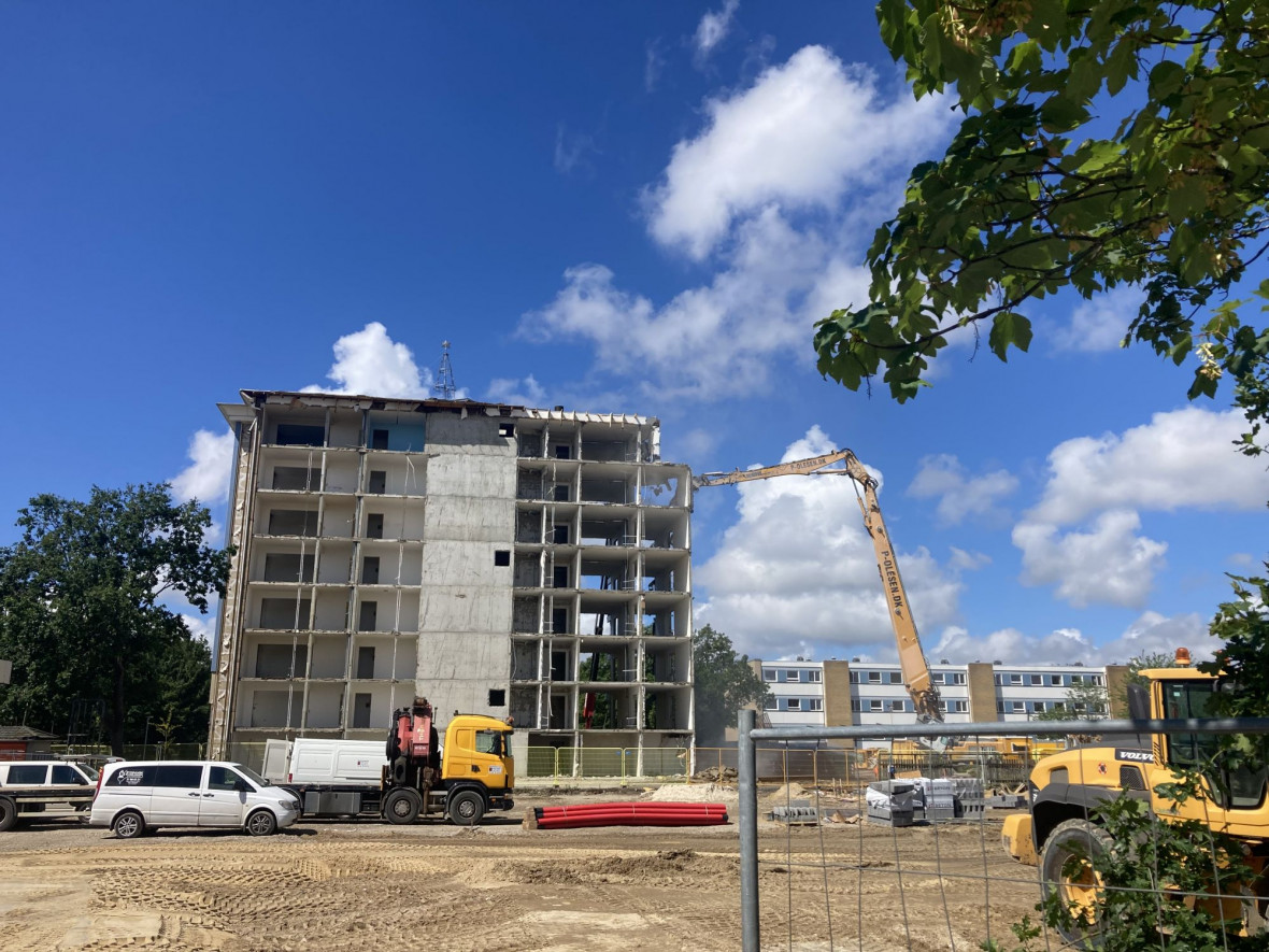 Totalnedrivning i Esbjerg