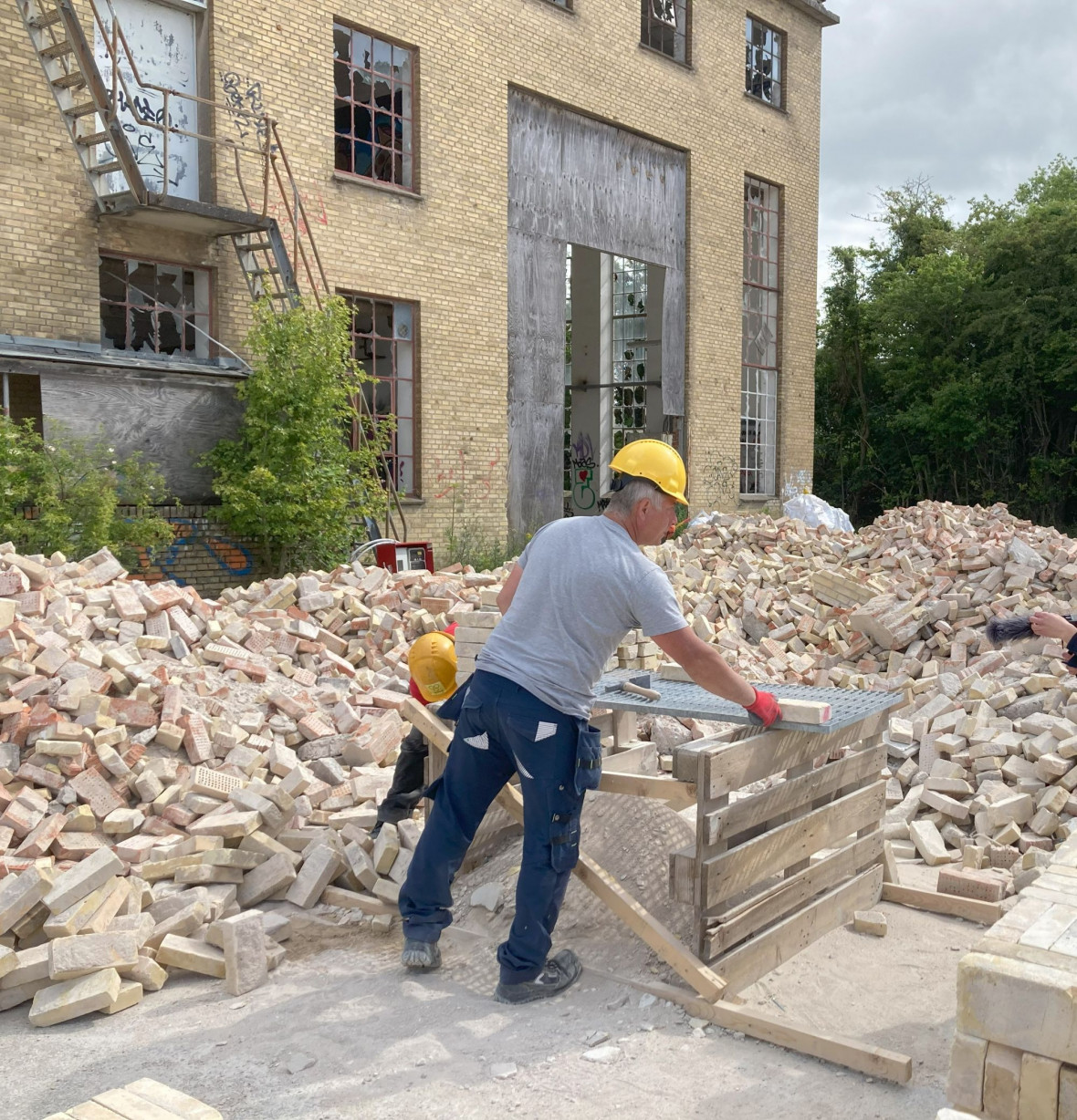 Delvis nedrivning i Ringsted