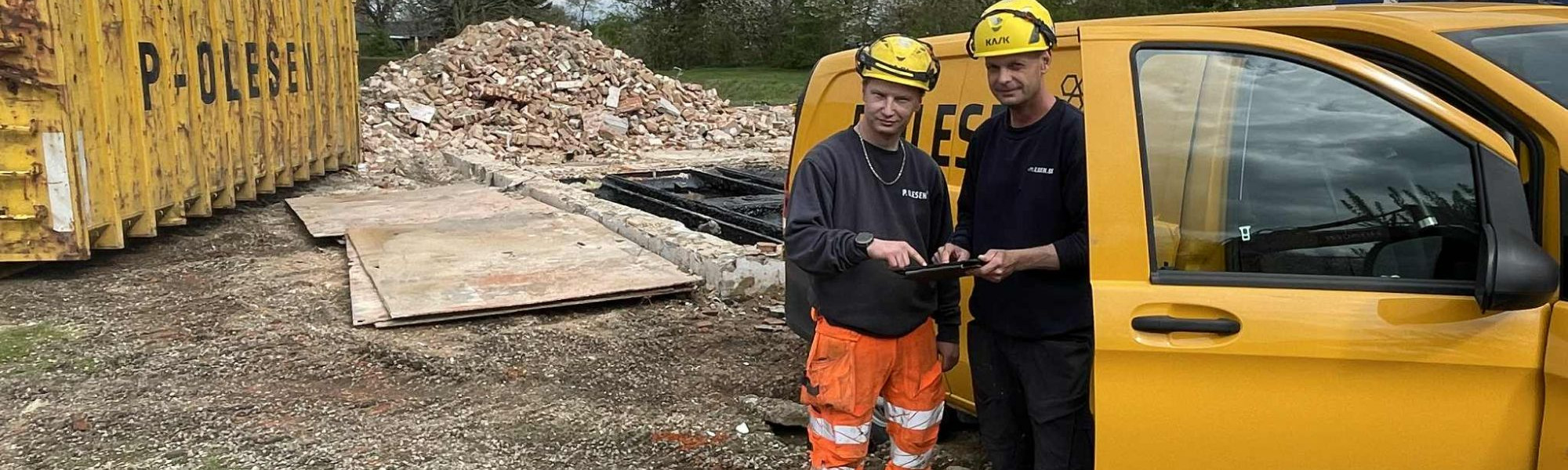 Arbejdende sjakbajs/formand bosat på Sjælland